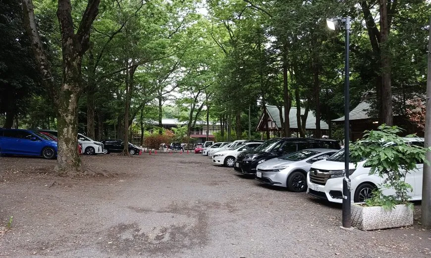 大國魂神社 タイムズ駐車場