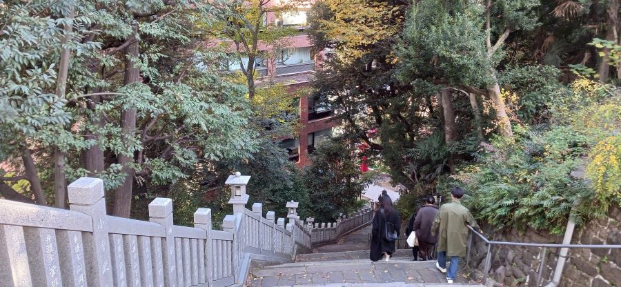 愛宕神社の女坂