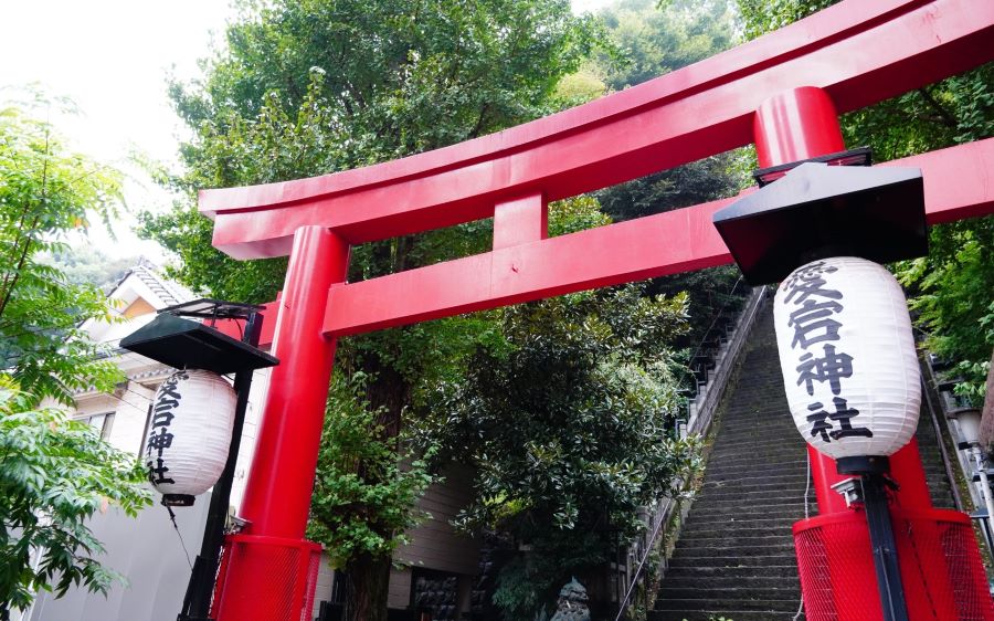 愛宕神社の大鳥居