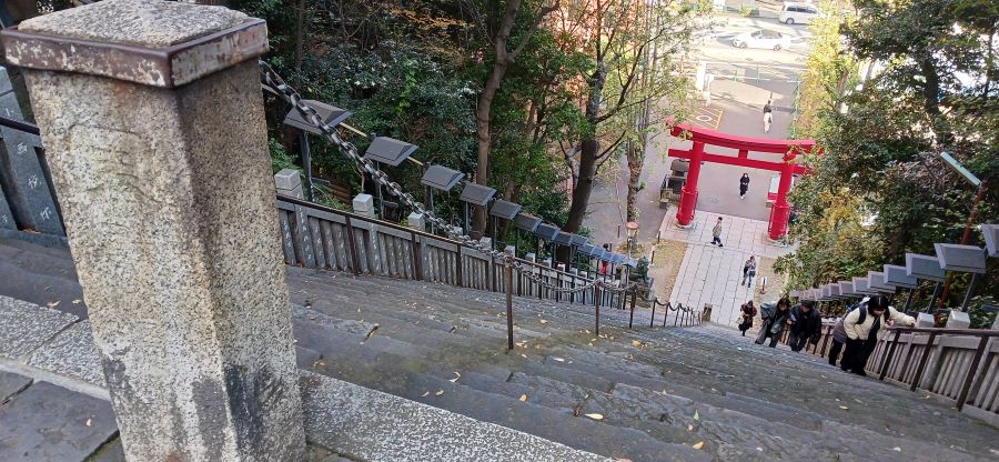 愛宕神社 出世の石段