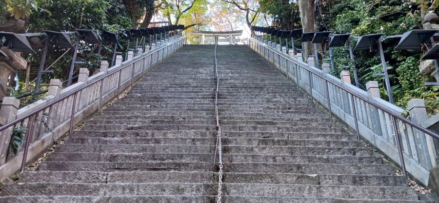 愛宕神社 出世の石段