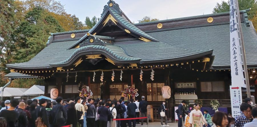 大國魂神社の拝殿