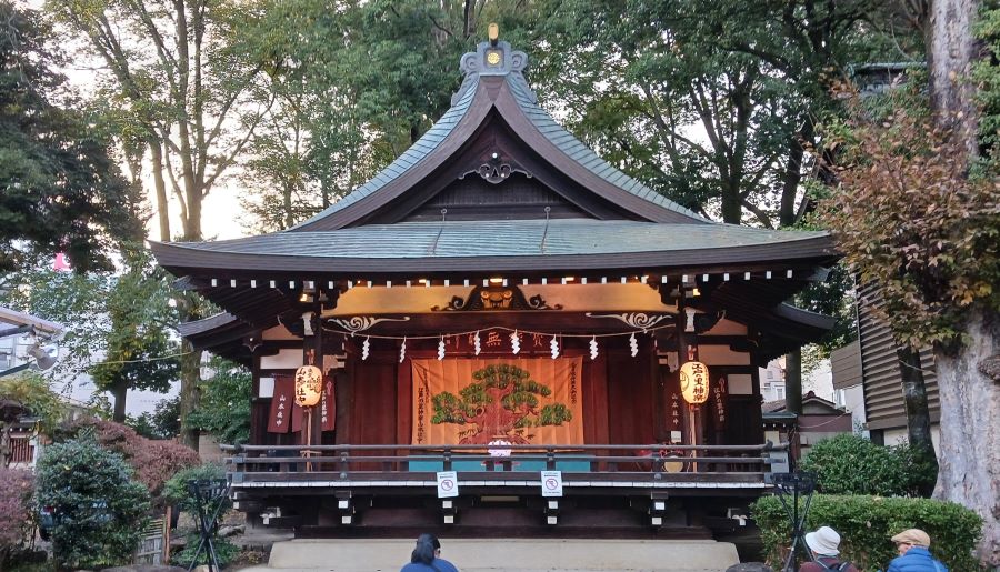 大國魂神社の神楽殿