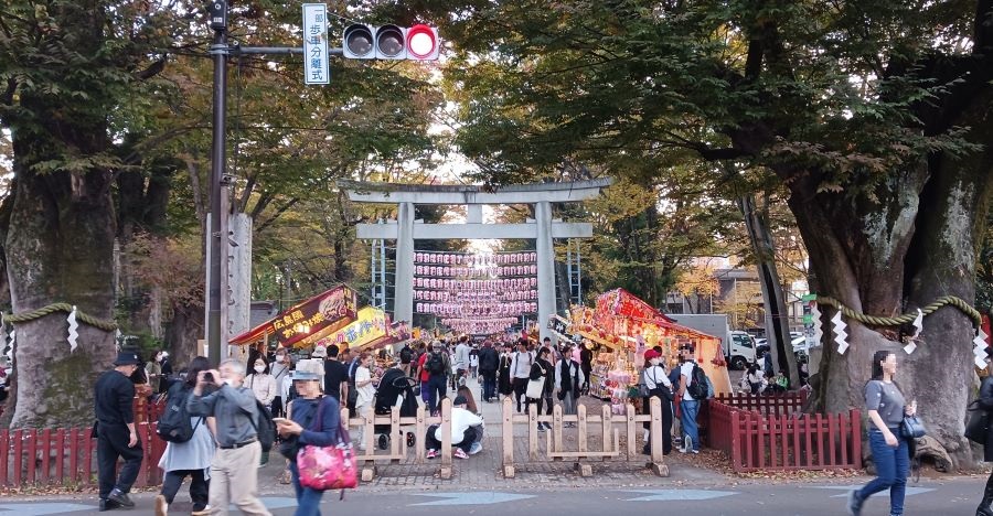 大國魂神社の大鳥居