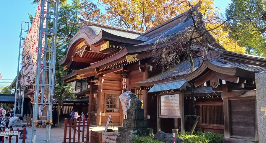 大國魂神社の随神門