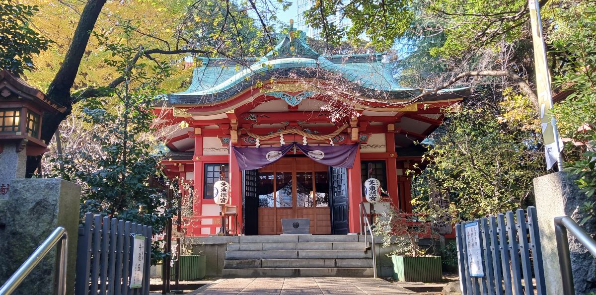 芝東照宮の社殿