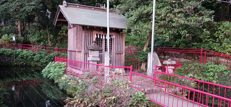 谷保天満宮の厳島神社