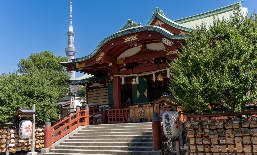 亀戸天神社