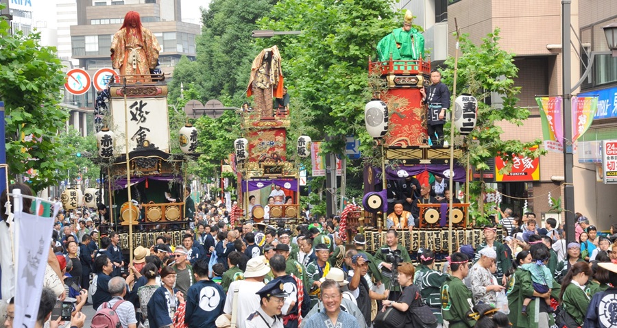 赤坂氷川祭の山車