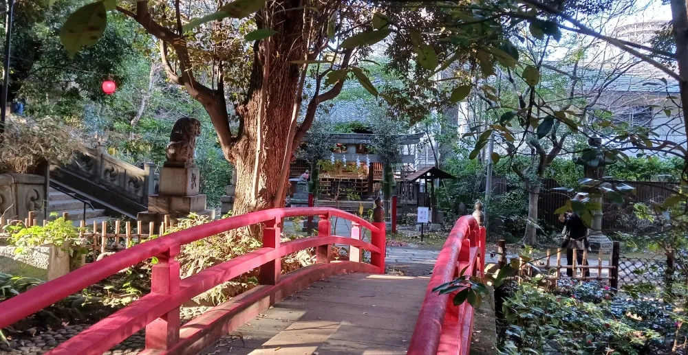 赤坂氷川神社 太鼓橋