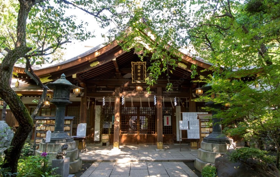 愛宕神社の拝殿