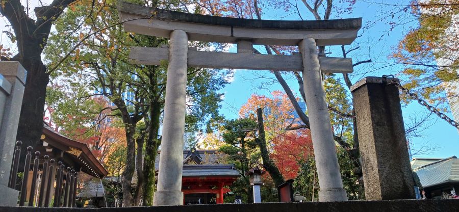 愛宕神社の一之鳥居