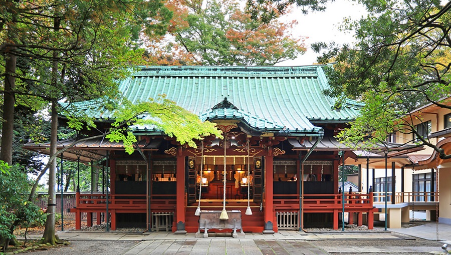 赤坂氷川神社 御社殿