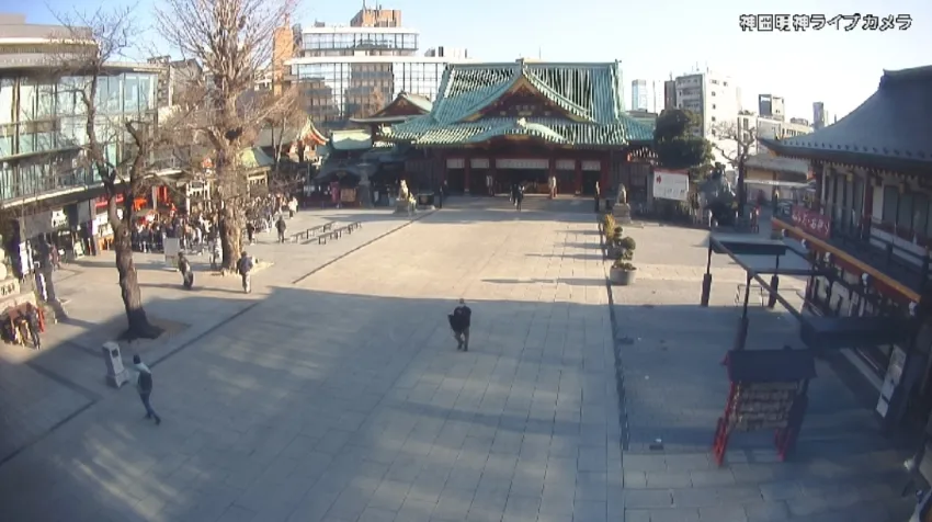 神田明神 時間別 混雑状況