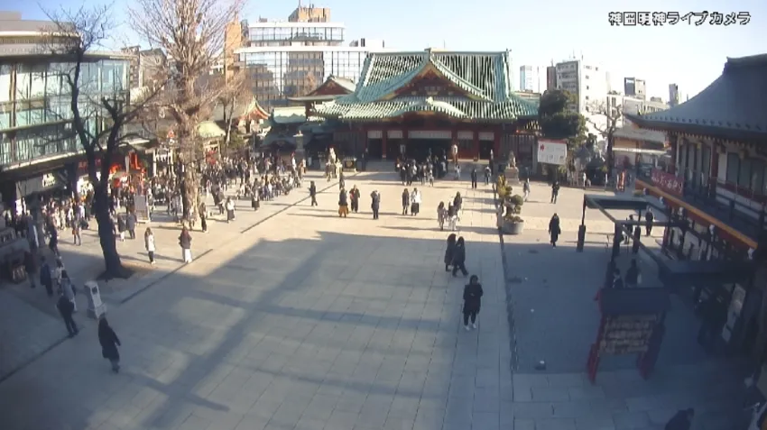 神田明神 時間別 混雑状況