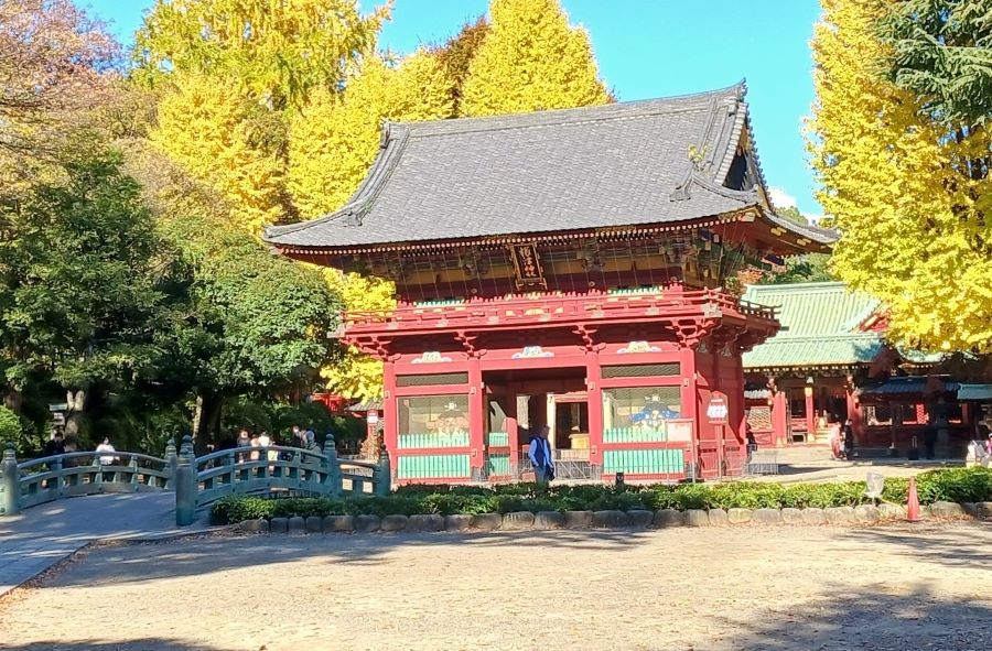 根津神社の楼門