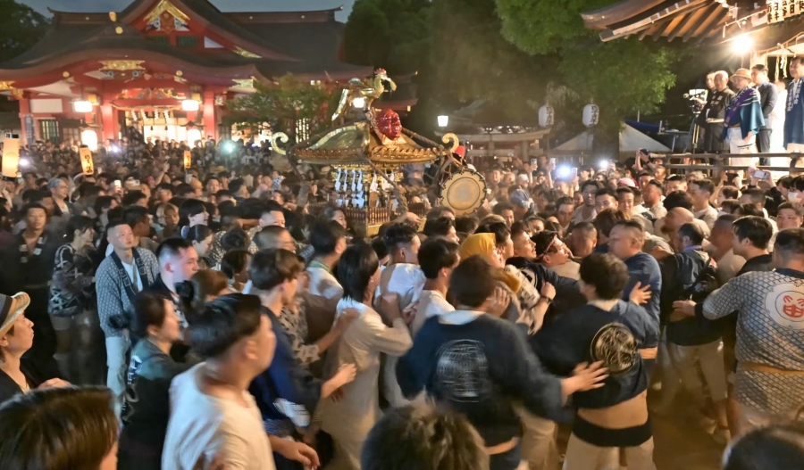 品川神社 例大祭 神輿渡御