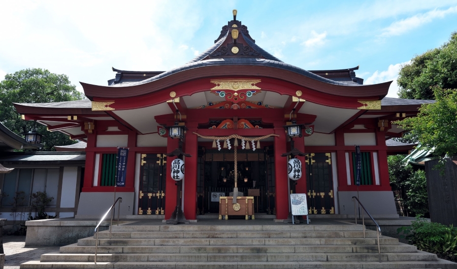 品川神社 拝殿