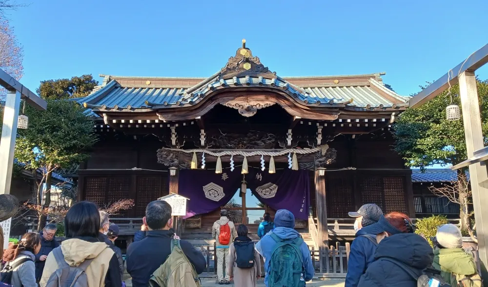 白山神社 拝殿