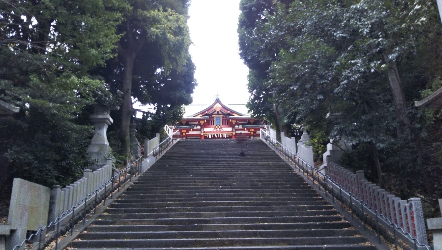 日枝神社 山王男坂