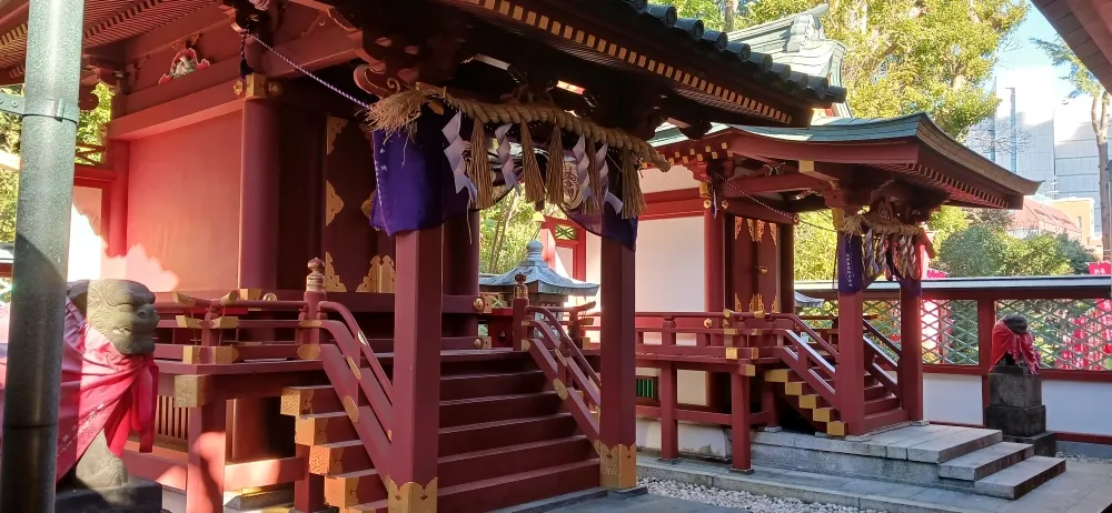 日枝神社 山王稲荷神社、猿田彦神社、八坂神社