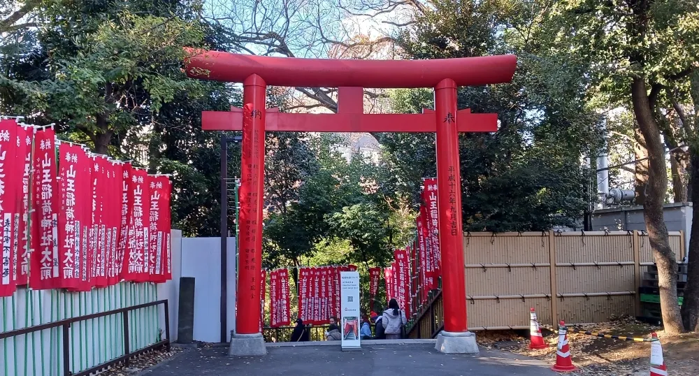 日枝神社 千本鳥居