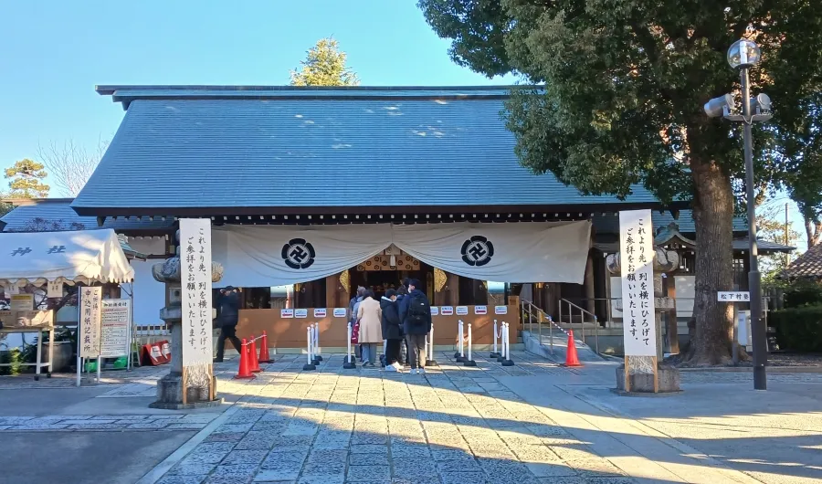 松陰神社 御社殿