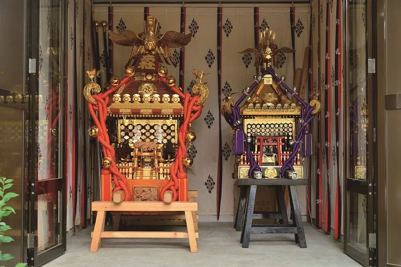 松陰神社 御神輿2基