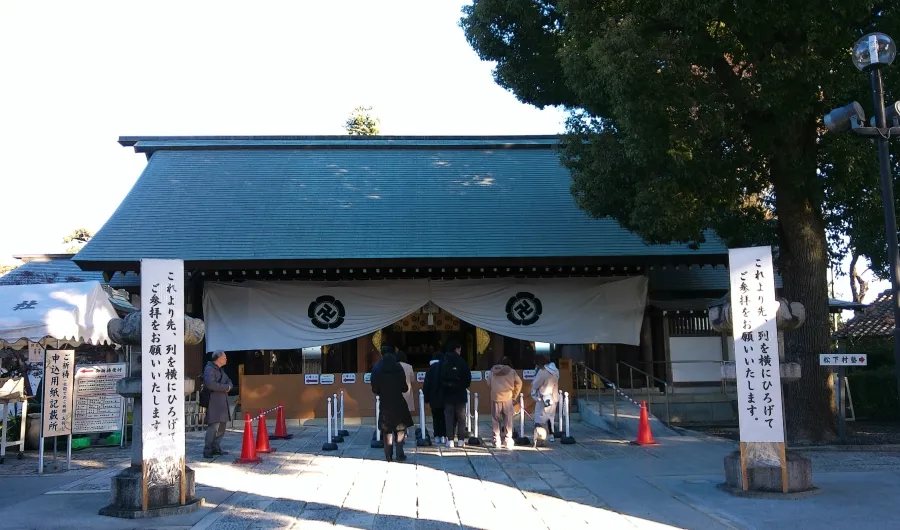 松陰神社 御社殿