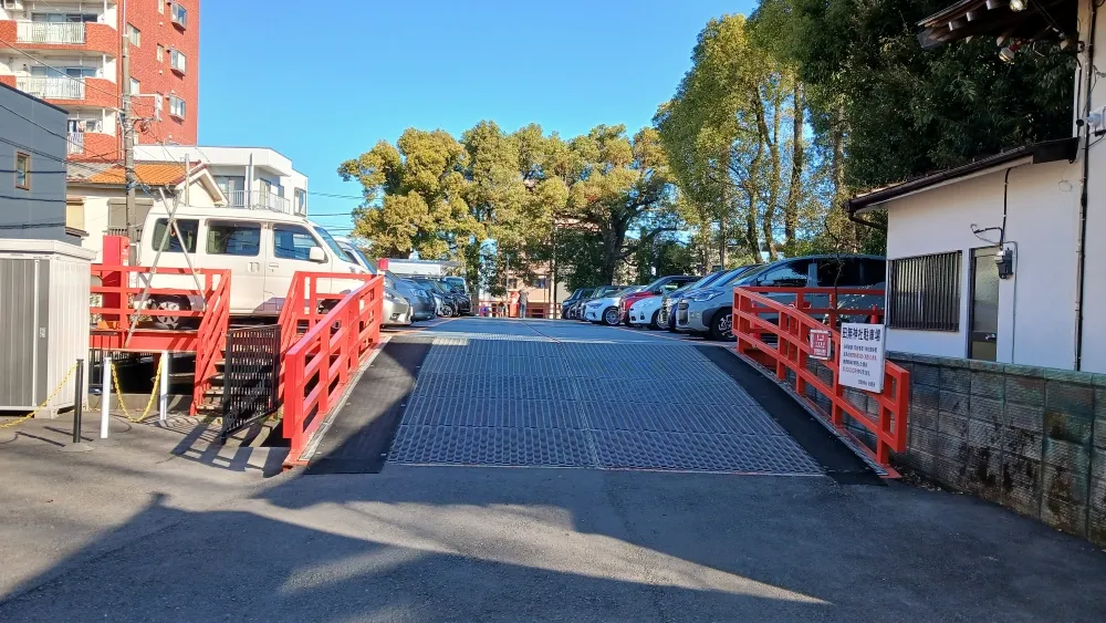 田無神社 駐車場