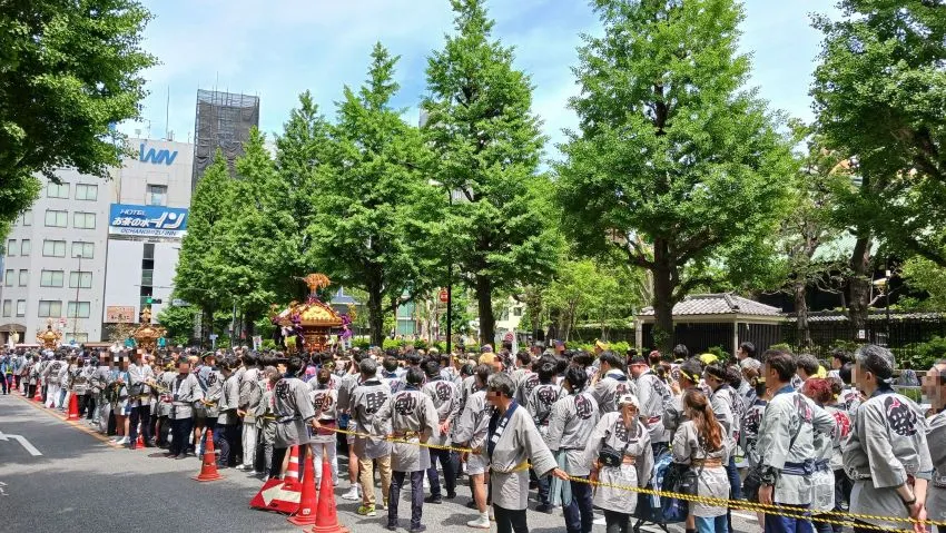 神田祭 神輿宮入