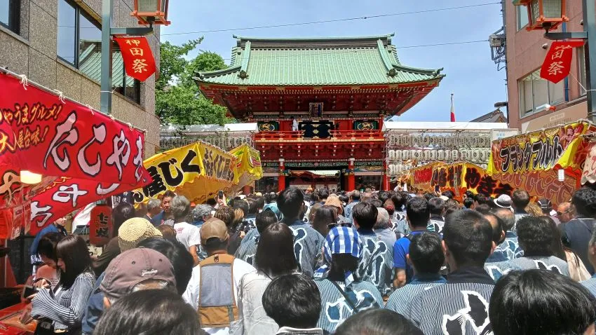 神田祭 神輿宮入