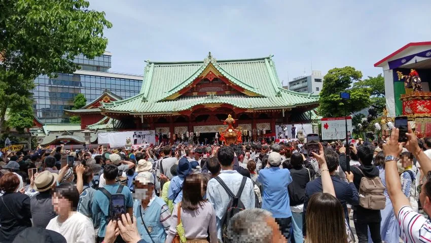 神田明神 神田祭 神輿宮入