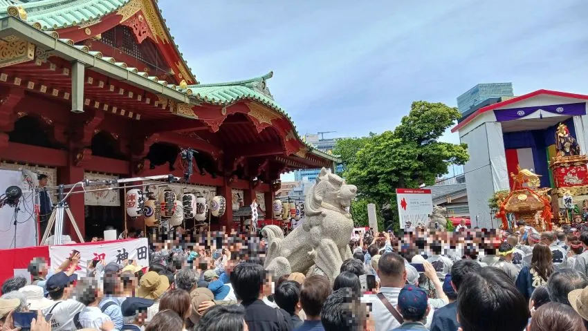 神田明神 神田祭 神輿宮入