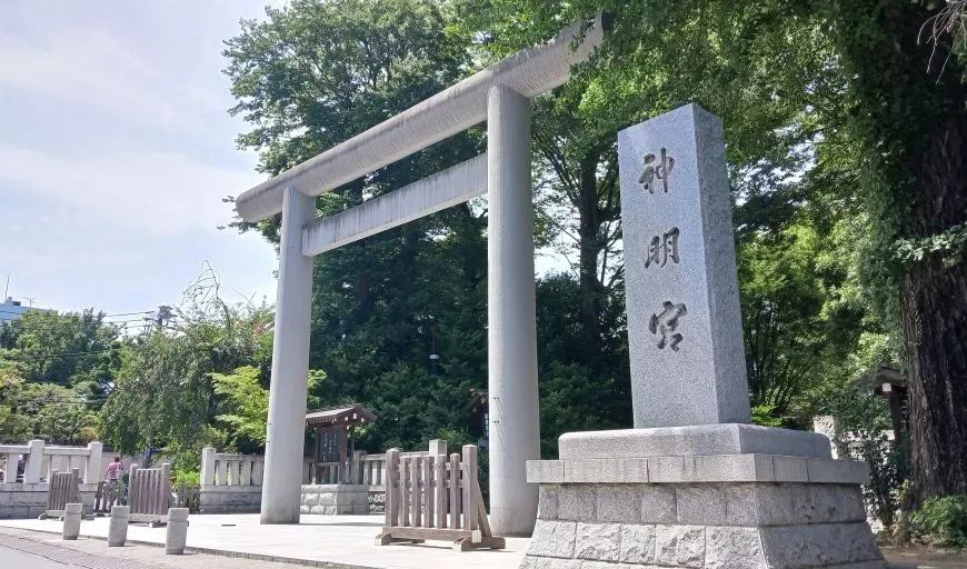 阿佐谷神明宮 大鳥居