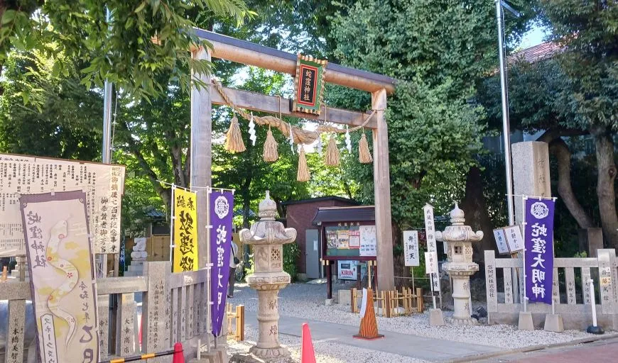 蛇窪神社 鳥居