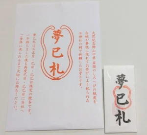 蛇窪神社 夢巳札