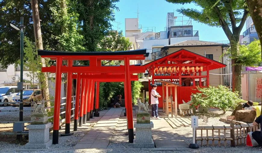 蛇窪神社 法密稲荷