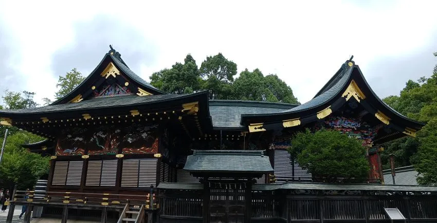 秩父神社 本殿 東側
