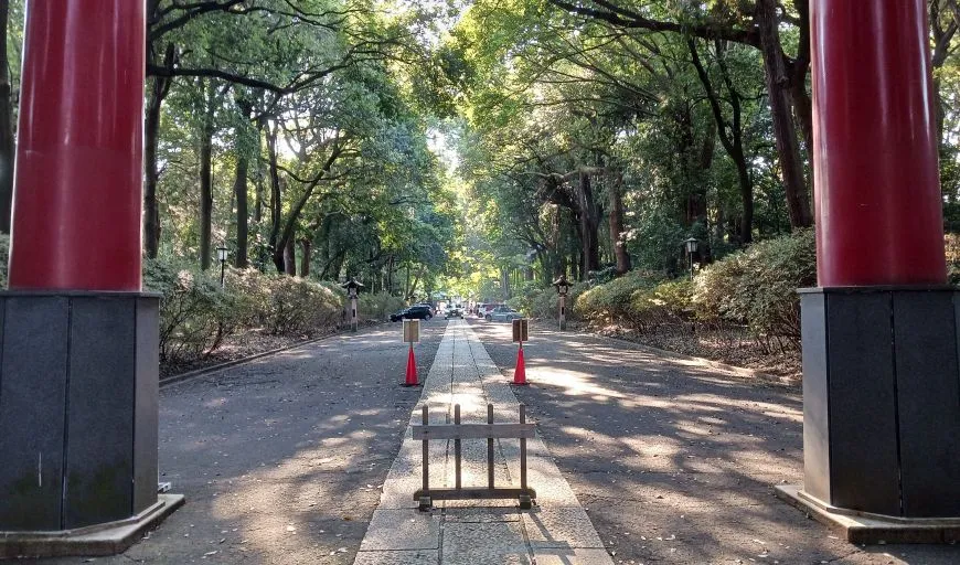 大宮八幡宮 参道