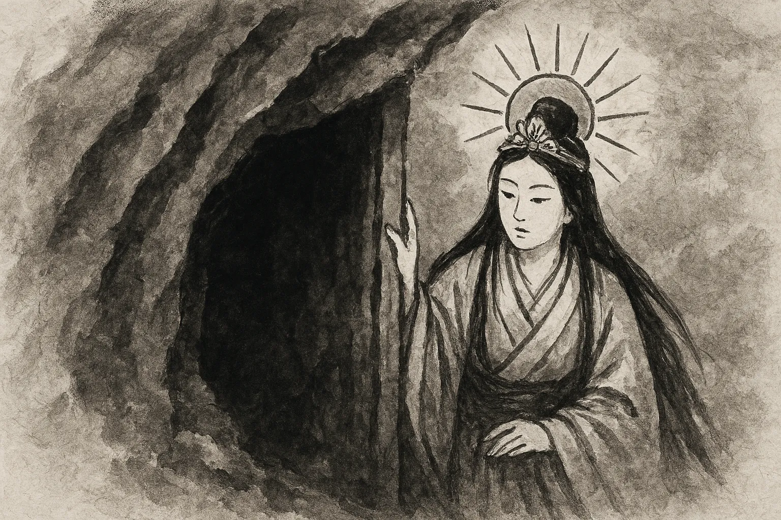 天照大御神 天岩戸