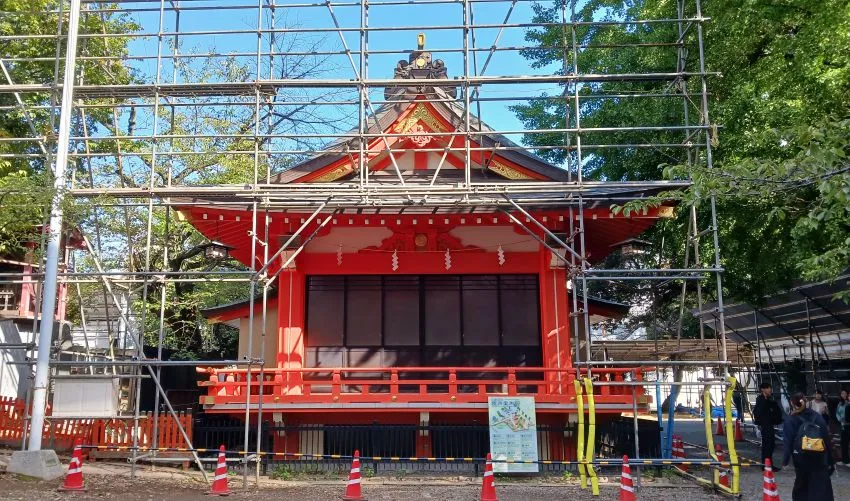 花園神社 神楽殿