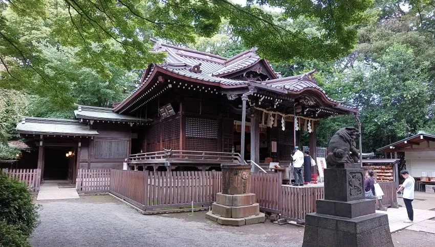 代々木八幡宮 拝殿