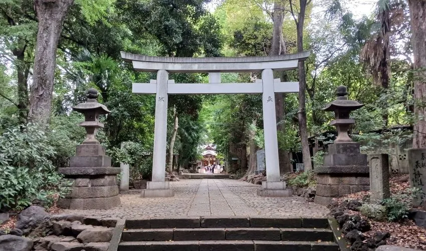 代々木八幡宮 二の鳥居