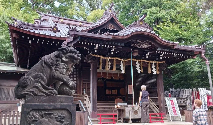 代々木八幡宮 拝殿