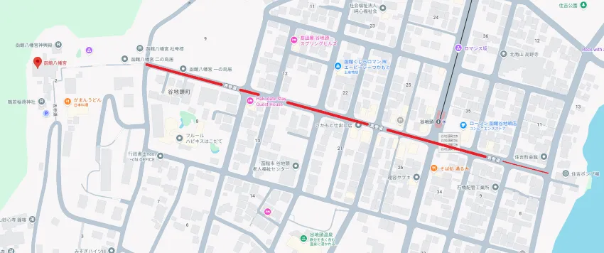 函館八幡宮 八幡坂