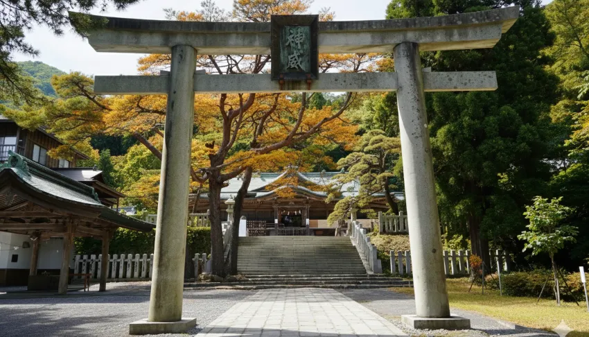 函館八幡宮 三の鳥居