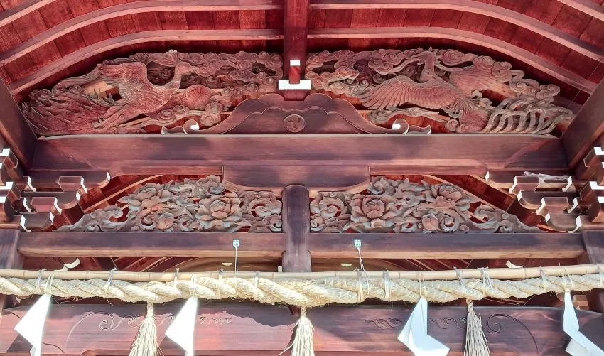 立川 諏訪神社 拝殿