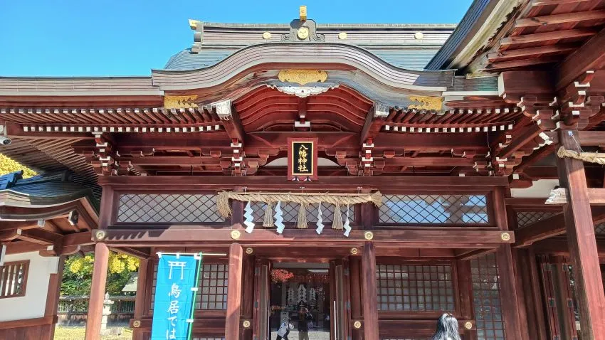 立川 諏訪神社 拝殿