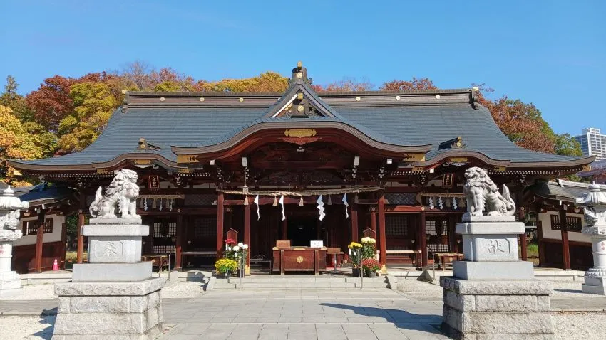 立川 諏訪神社 拝殿